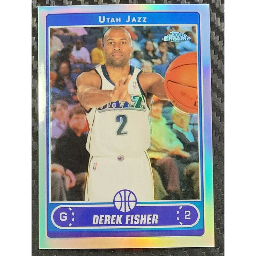 2006-07 TOPPS CHROME -‎ DEREK FISHER - REFRACTOR